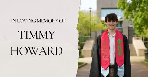 Timmy Howard Dies Following Tragic Anaphylactic Reaction: University of Rhode Island Mourns Beloved Recent Graduate and Phi Kappa Psi Brother Whose Life Was Cut Short Just Days After Commencement