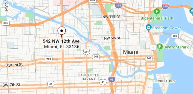 Miami, Florida — An 11-year-old girl was critically injured Friday morning after being struck by a Miami Fire Rescue