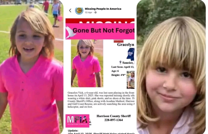 Saucier, Mississippi Gracelynn Vick Obituary Death: Community Mourns Six-Year-Old Tragically Lost April Afternoon