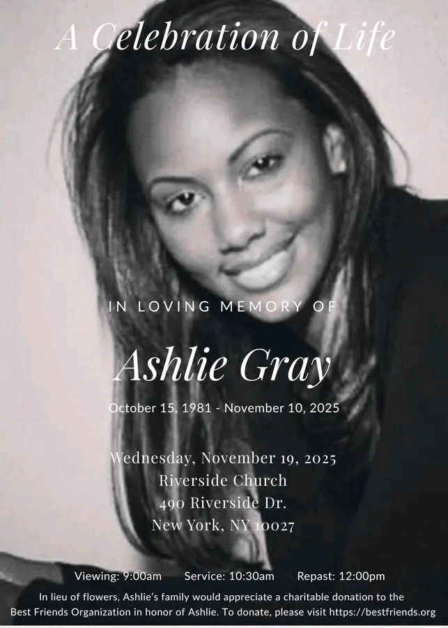 Harlem Heights, NY – Ashlie Gray Obituary Death News: Beloved Community Member Sadly Passed Away