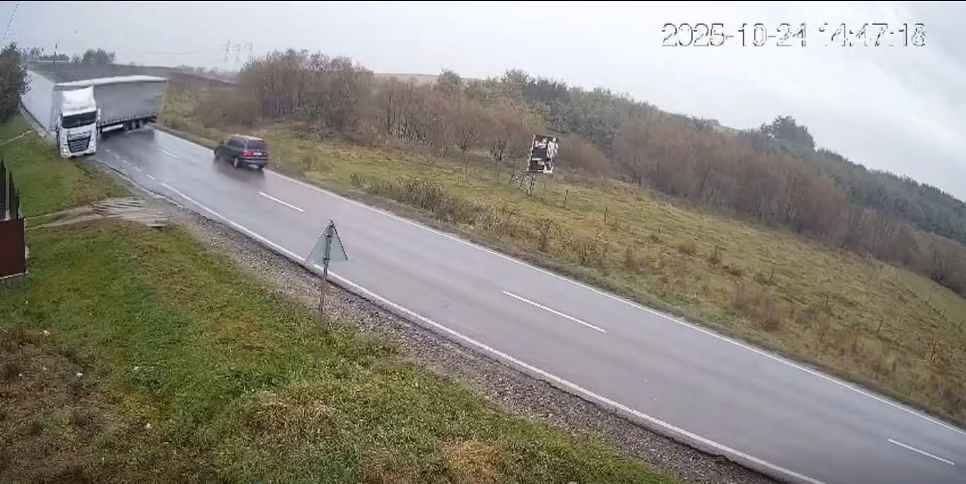 Two Pass Away in Devastating Head-On Collision with 18-Wheeler Truck