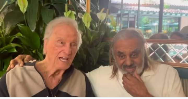Los Angeles, California Pat Boone & Johnny Mathis Celebrate Timeless Music Friendship Reunited