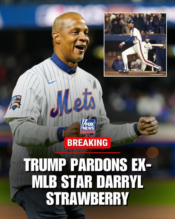 Trump pardons former MLB slugger after decade of sobriety and Christian faith